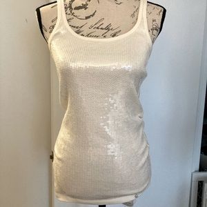 Armani Exchange sequin top